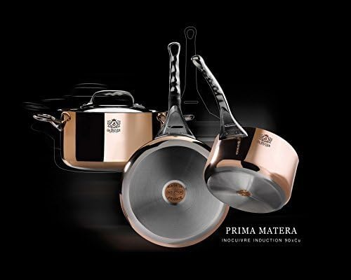 De Buyer Sauteuse, Kupfer, Braun, 16 cm Braun 15.2 x 16 x 6.1 cm, Braun 15.2 x 16 x 6.1 cm
