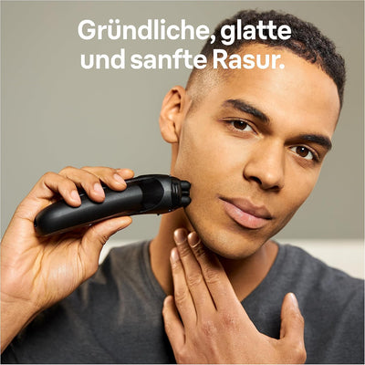 Braun Series 3 Scherkopf, Elektrorasierer Ersatzscherteil für Rasierer Herren, Made in Germany, 21B,