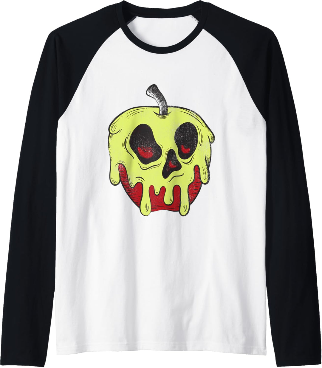 Disney Snow White Dripping Poisonous Apple Raglan