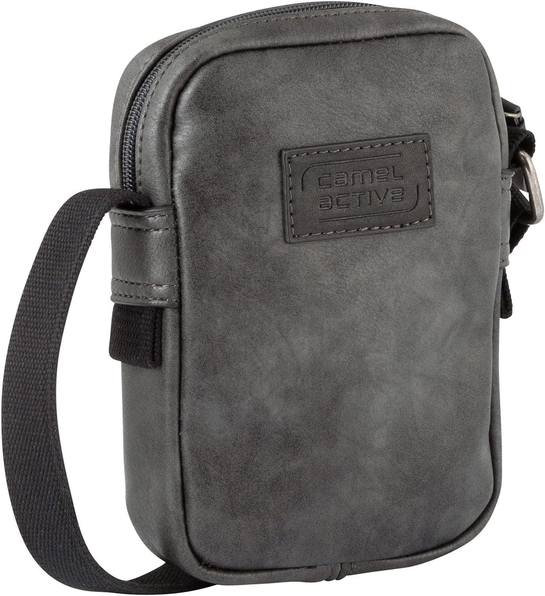camel active bags Laos Herren Handytasche Umhängetasche Klein Schwarz 13x3x19 Schwarz, 13x3x19 Schwa