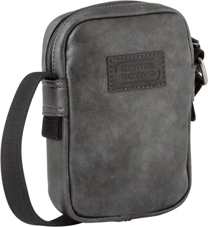 camel active bags Laos Herren Handytasche Umhängetasche Klein Schwarz 13x3x19 Schwarz, 13x3x19 Schwa