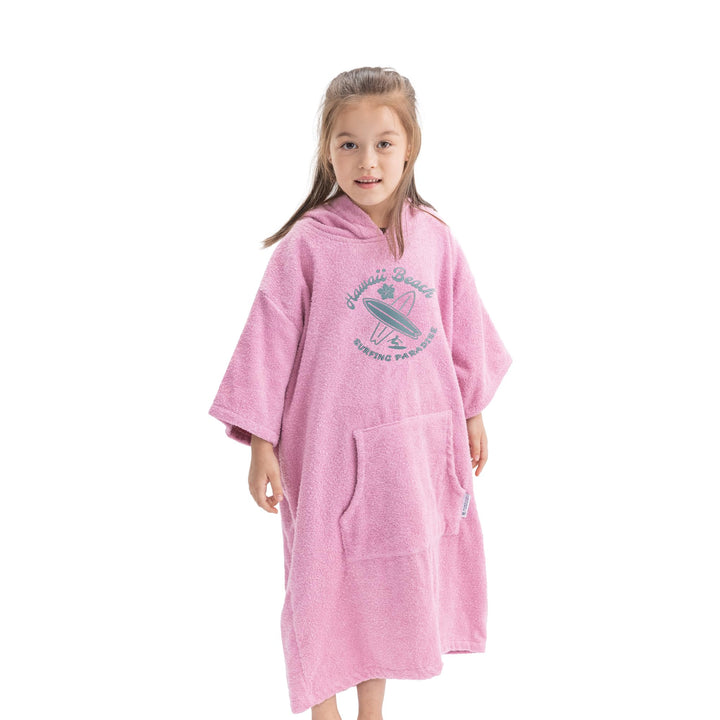 HOMELEVEL Badeponcho für Kinder und Teenager - Poncho Handtuch für Strand Schwimmbad - Surfponcho mi