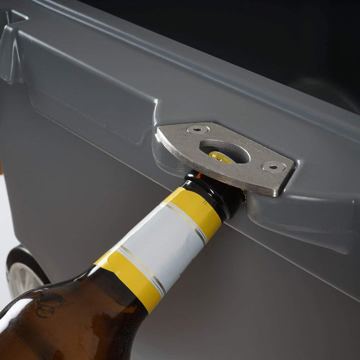 Zelsius Kühlbox 50 Liter mit Räder | Coolbox | Fahrbare Cooling Box ideal für Auto Camping Urlaub An