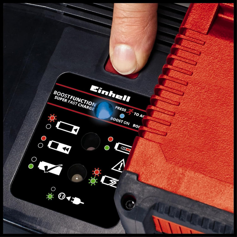 Original Einhell Ladegerät Power X-Boostcharger 8 A Power X-Change (Li-Ion, für alle PXC-Akkus verwe