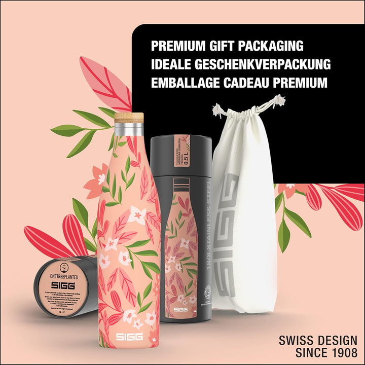SIGG - Isolierte Trinkflasche - Meridian - Auslaufsicher - Extra schlank - BPA-frei - Plastikfrei -