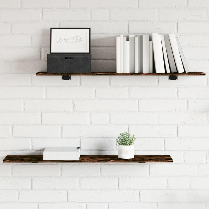 vidaXL Wandregale 4 STK., Wandregal Pflegeleicht, Hängeregal für Wohnzimmer Büro, Bücherregal Wandbo