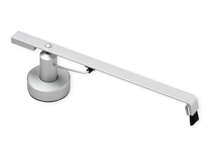 Pro-Ject Sweep It E Mitlaufbesen mit Naturhaarbürste (Silber), Silber