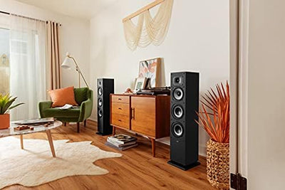 Polk Audio Monitor MXT60 kompakter Standlautsprecher, HiFi und Heimkino Lautsprecher, Hi-Res Zertifi