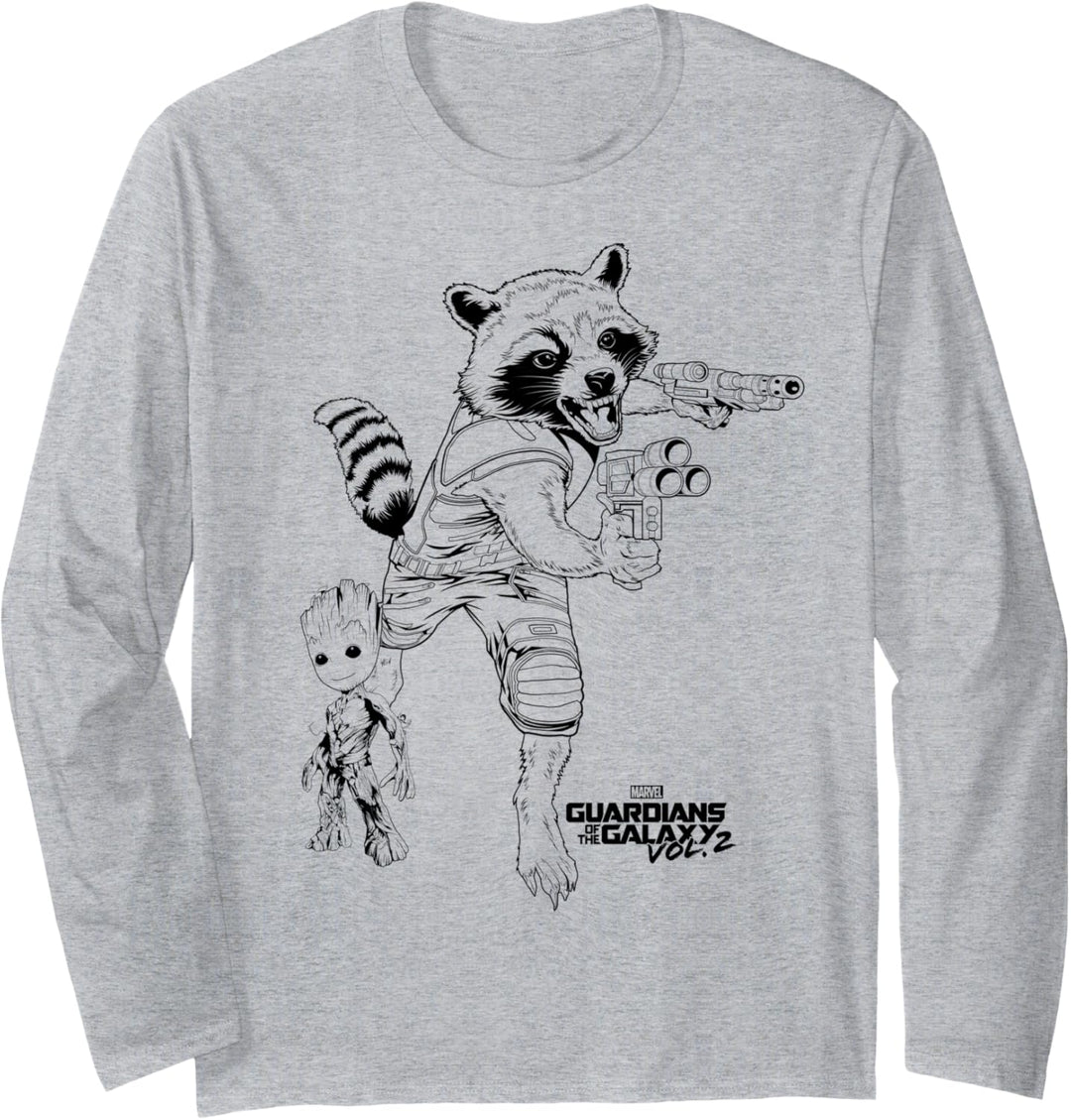 Marvel Guardians of the Galaxy 2 Best Friend Langarmshirt