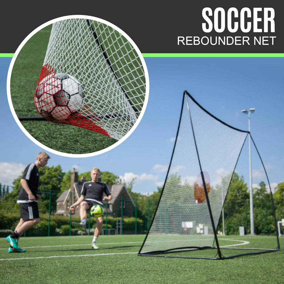 QuickPlay Sport Limited Rebounder Rückprallwand Spot 2.1 x 2.1M ( 7x7f) Schwarz, 2.1 x 2.1M ( 7x7f)