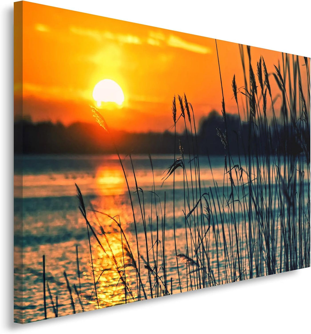 Feeby. Wandbild - 1 Teilig - 60x80 cm, Leinwand Bild Leinwandbilder Bilder Wandbilder Kunstdruck, SO