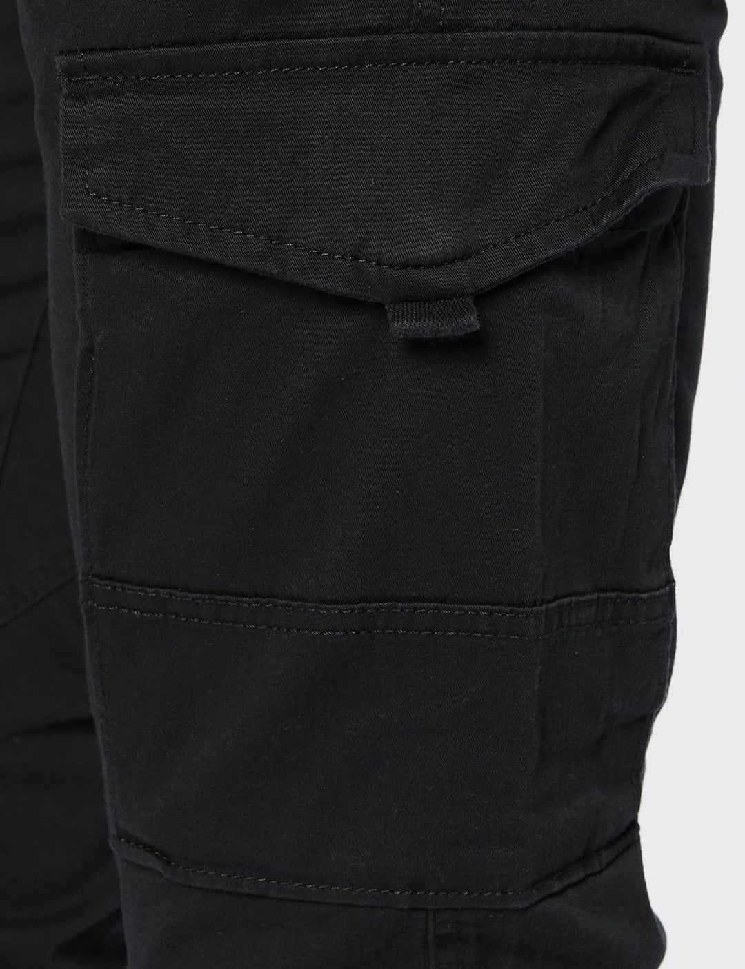 JACK &amp; JONES Male Cargo-Hose Slim Fit Cargo-Hose 27W / 30L Schwarz, 27W / 30L Schwarz