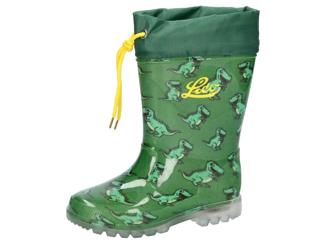 Lico Jungen Powerlight W Blinky Gummistiefel 21 EU Grün Gelb, 21 EU Grün Gelb