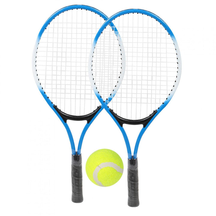 Kinder Tennisschläger, Langlebige Tennisschläger aus Eisenlegierung, Anfänger Übungsschläger mit Bal