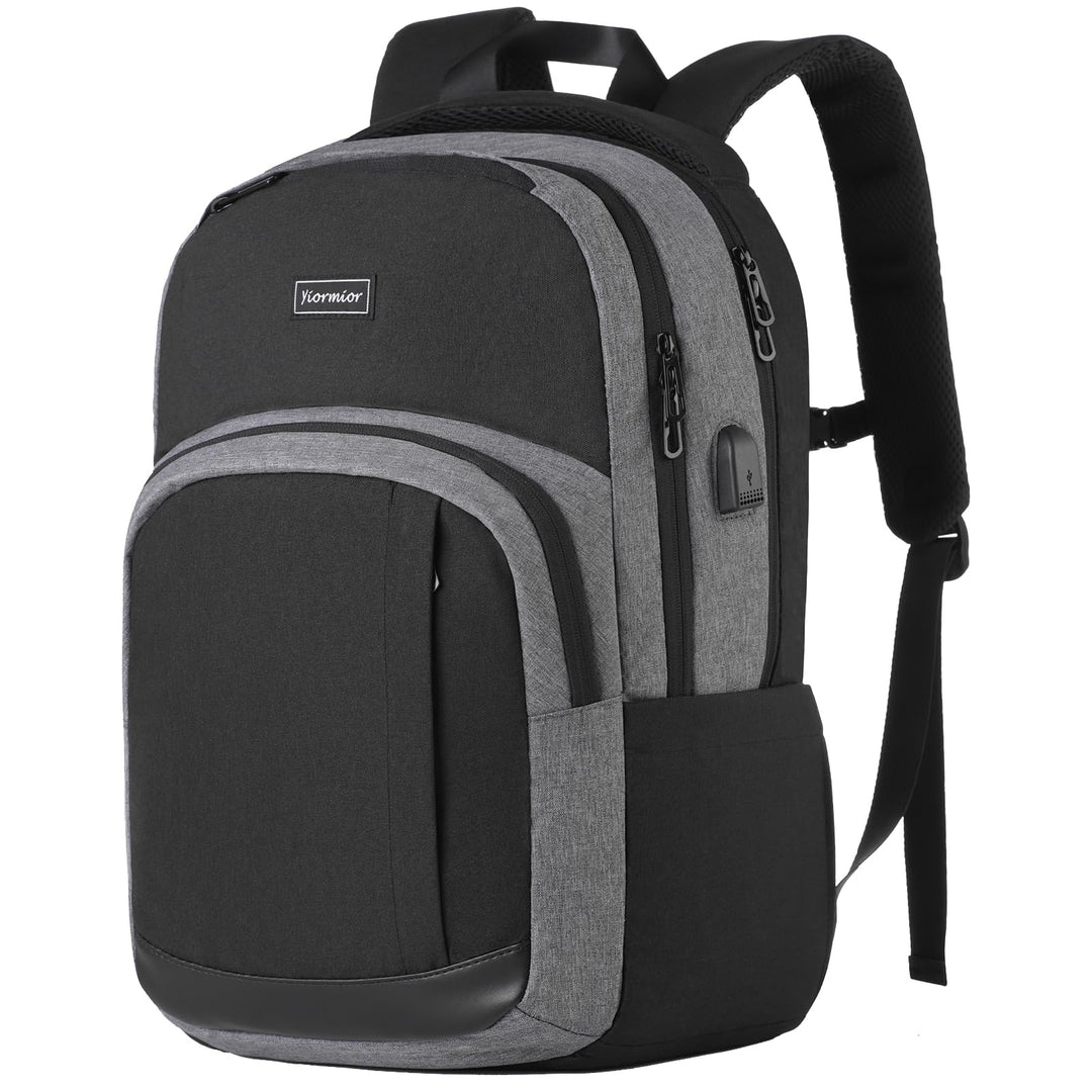 Schulrucksack Jungen Mädchen Teenager, Rucksack Herren Damen Daypacks für 15.6 Zoll Laptop Rucksack