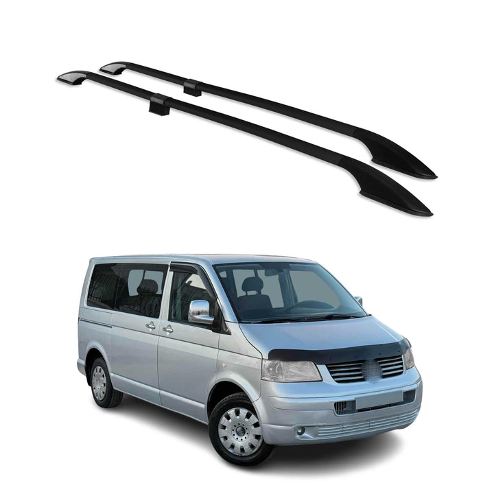 OMAC Dachträger für VW T5/T6/T6.1 Transporter Multivan 2003-2024 L1 Schwarz