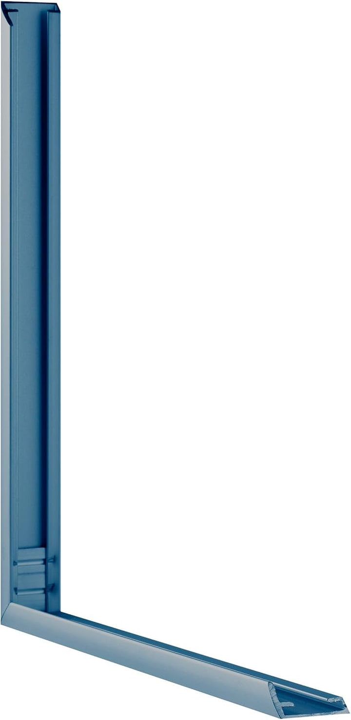 yd. Your Decoration - Bilderrahmen 75x100 cm - Stahl Blau - Bilderrahmen aus Aluminium mit Acrylglas
