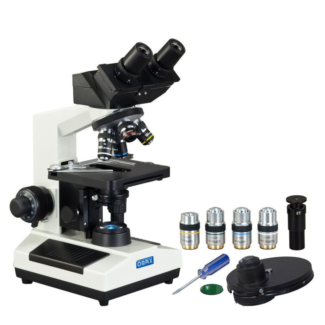 AmScope MD827S30L-PHB3 OMAX Phasenkontrast Eingebautes 3.0MP Digitalkamera Compound LED Binokularmik