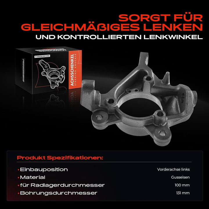 Achsschenkel Radlager Vorne Links für Grand Cherokee II WJ WG 1999-2004 5011977AB