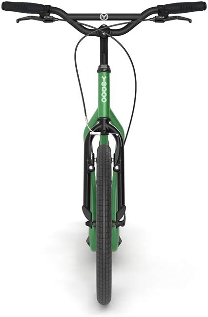Yedoo Four Tretroller - bis 150 kg, Kickscooter mit Luftreifen 20/16 - Dogscooter für Erwachsene, Ci