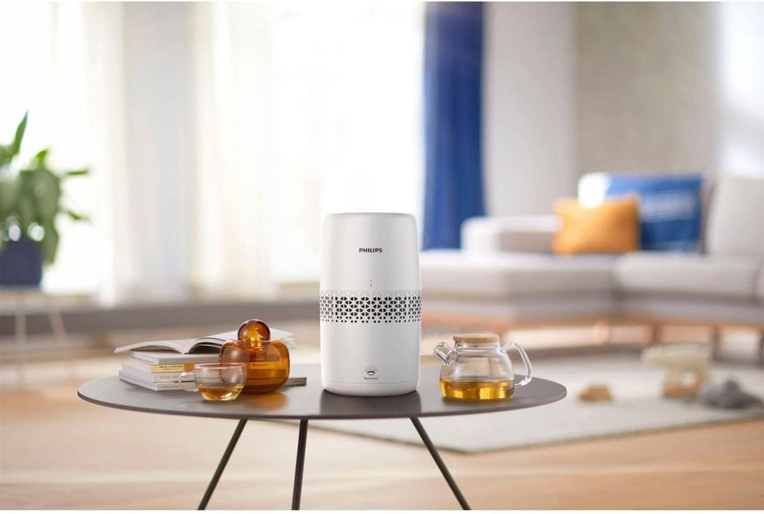 Philips Verdunstungsluftbefeuchter Serie 2000, hygienische Befeuchtung, 99,97% weniger Bakterien, 2