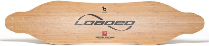 Loaded Boards Vanguard Bamboo Longboard Skateboard Deck Flex 4 (55 - 77+ kg / 120 - 170+ lbs.), Flex