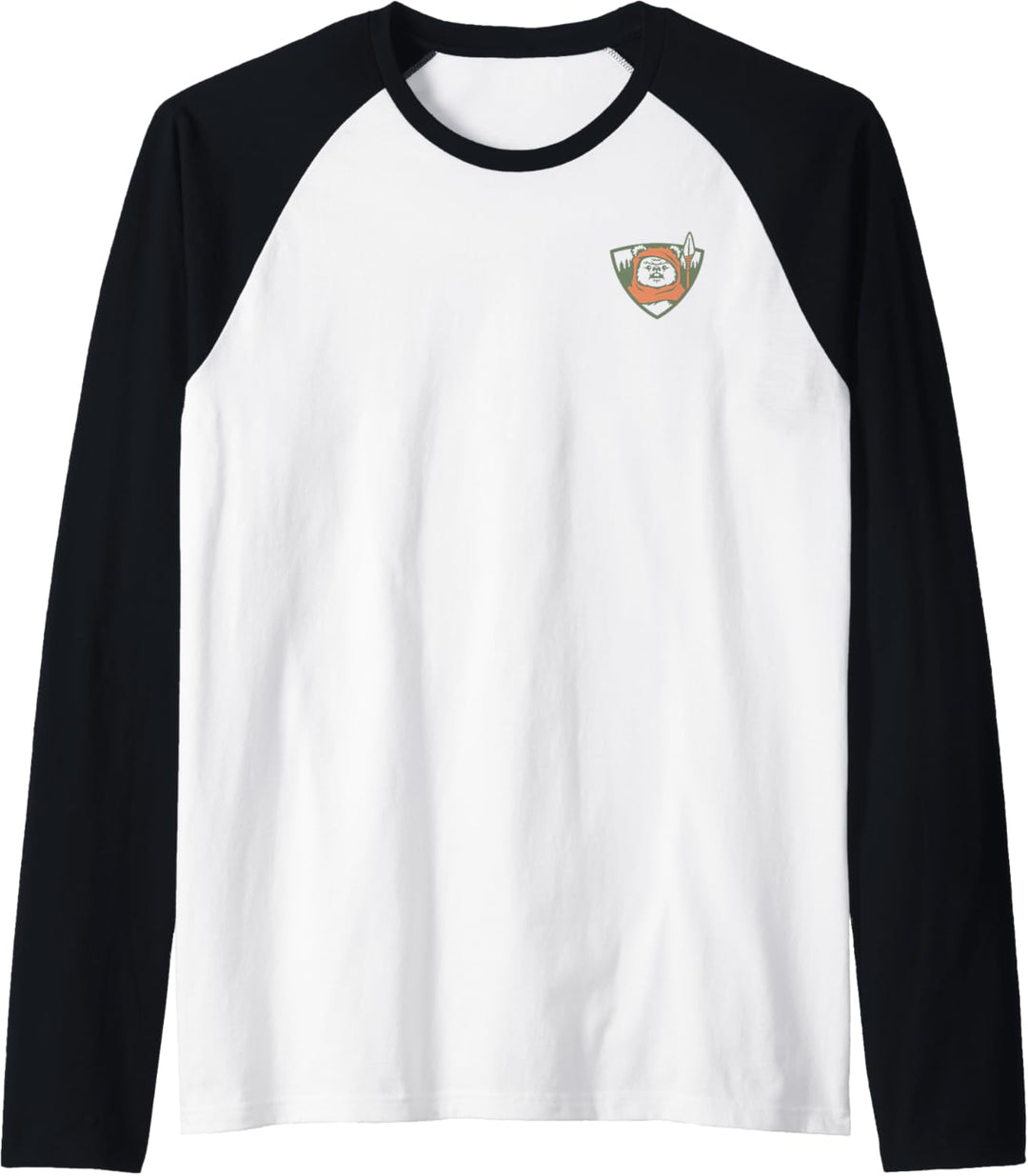 Star Wars Ewok Park Ranger Endor Forest Front & Back Raglan