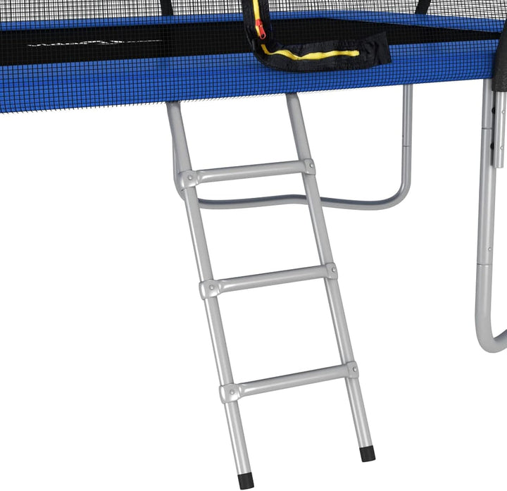 Trampolin-Set Gartentrampolin mit Sicherheitsnetz Rechteckig 335×244×90 cm 150 kg