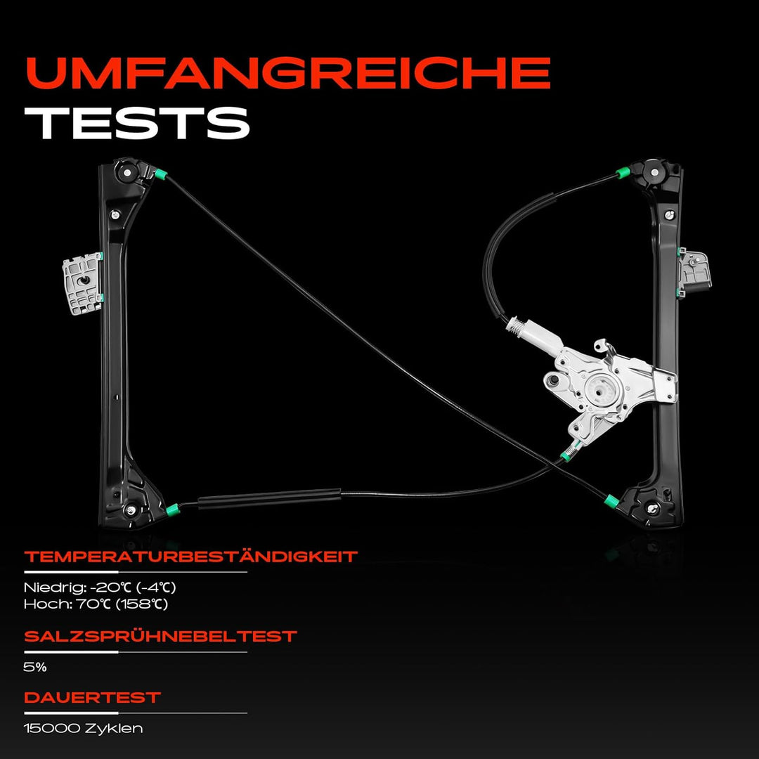 Frankberg Fensterheber Vorne Rechts Kompatibel mit 3er Cabriolet/3er Coupe E46 318 320 323 325 328 3