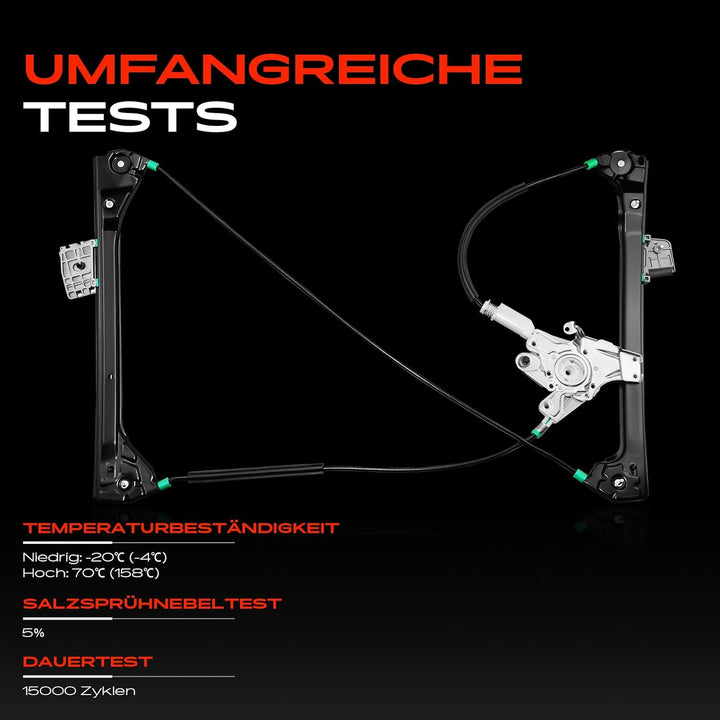 Frankberg Fensterheber Vorne Rechts Kompatibel mit 3er Cabriolet/3er Coupe E46 318 320 323 325 328 3