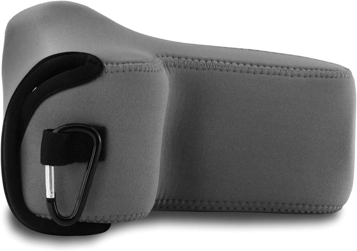MegaGear Ultraleichte Neopren-Kameratasche, kompatibel mit Nikon Z50 (50–250 mm), Grau