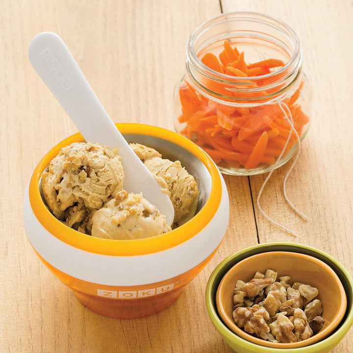 Zoku ICE CREAM MAKER orange 350ml Orange, 350ml Orange