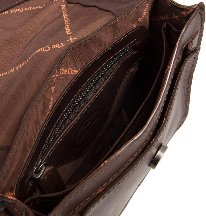 The Chesterfield Brand Sutton Schultertasche Leder 18 cm