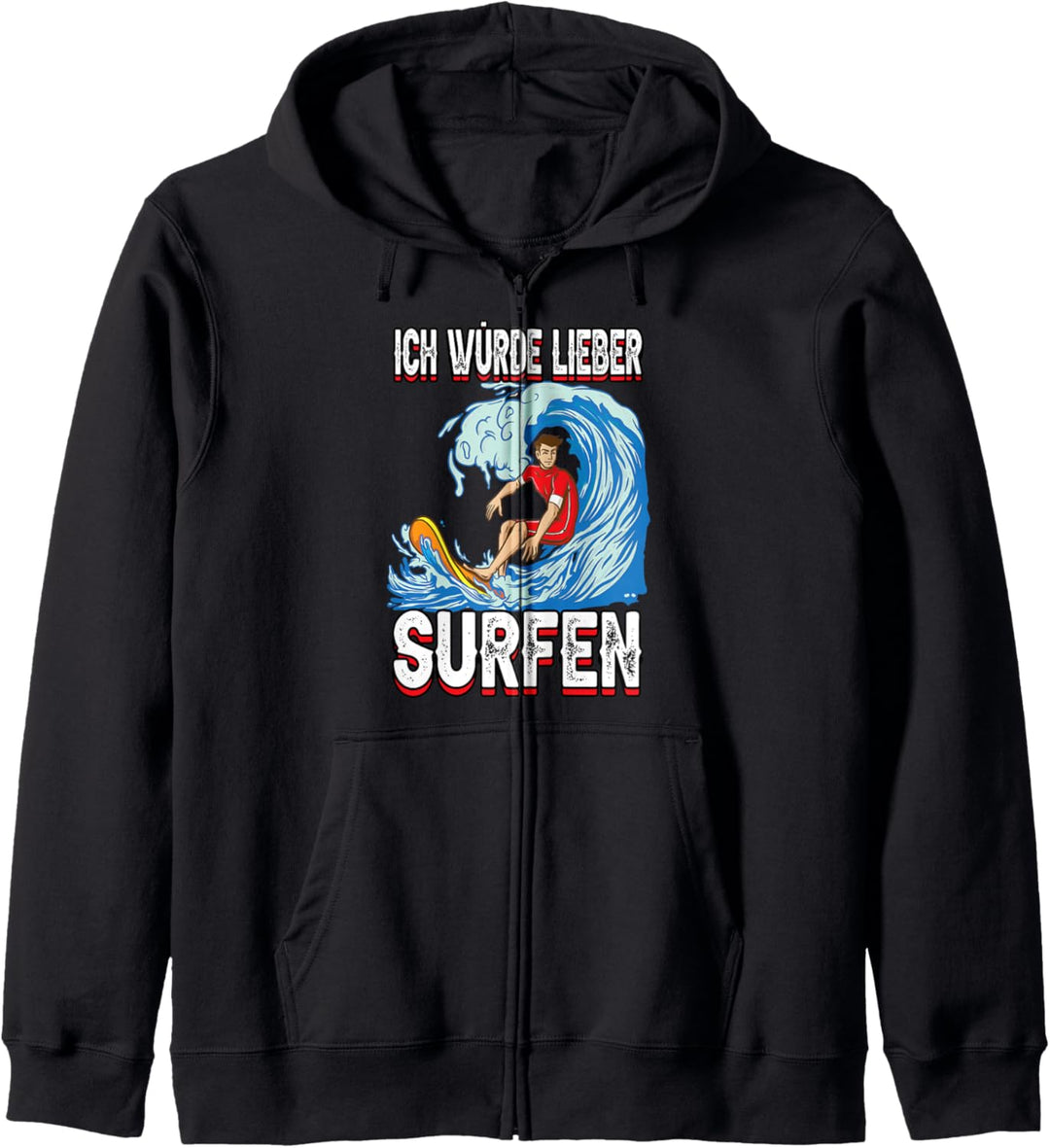 Surfen Wassersport Wellen Wellenreiten Kapuzenjacke
