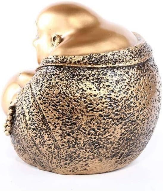 Grosse lachende BouddDHA – asiatische Dekoration – 15 x 15 cm Buddha für, Buddha für Wohlbefinden.