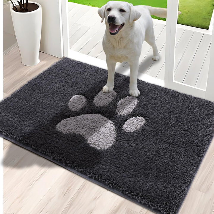 Schmutzfangmatte für Innenbereich 80 x 120 cm, rutschfeste waschbare Matte, niedriges Profil Innentü