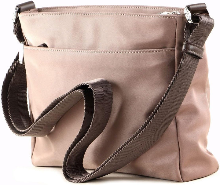 Mandarina Duck Damen Hunter Umhängetasche, 25,5x19x5,5 (L x H x W) Beaver, Beaver