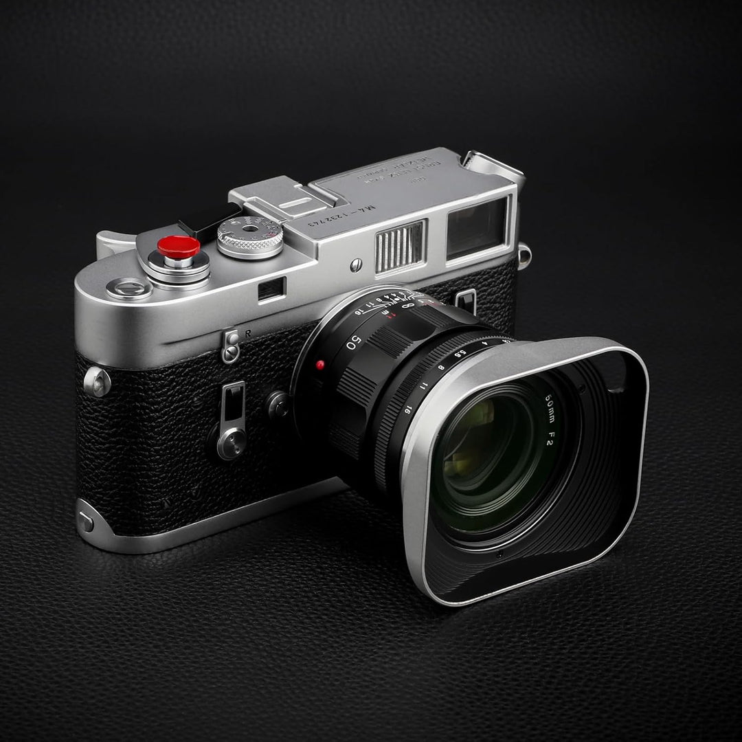 Haoge LH-ZM33P Gegenlichtblende mit Bajonettverschluss, Metall, rechteckig, für Carl Zeiss Distagon