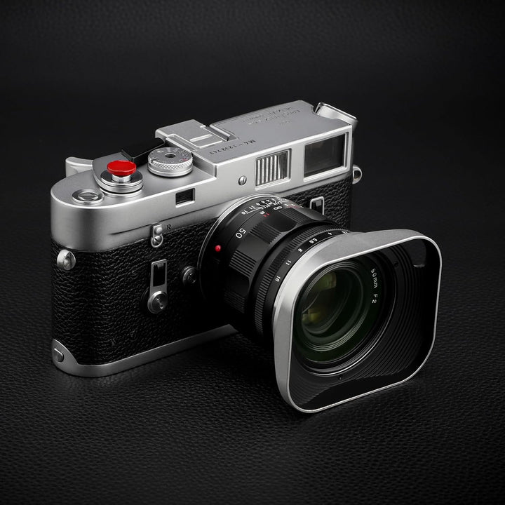 Haoge LH-ZM33P Gegenlichtblende mit Bajonettverschluss, Metall, rechteckig, für Carl Zeiss Distagon