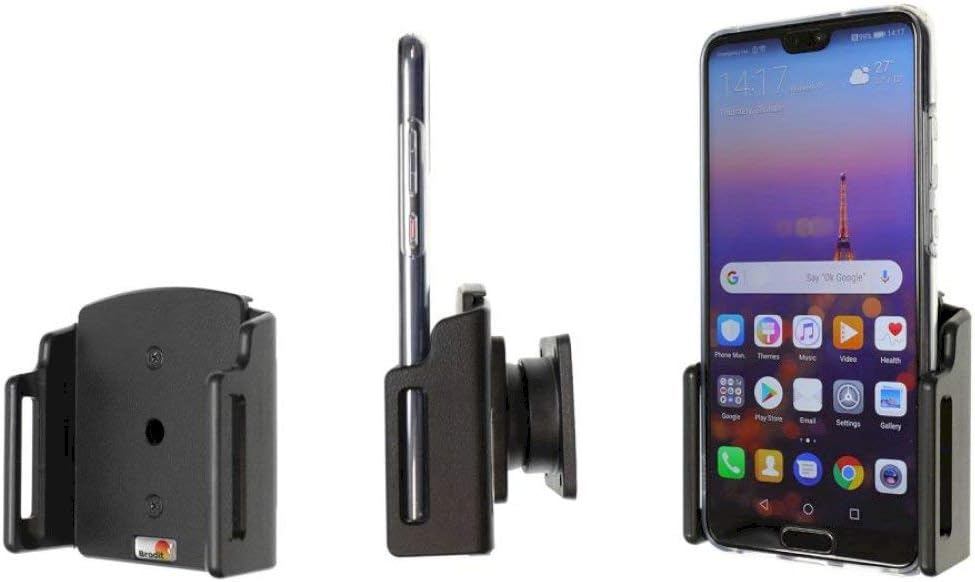 Brodit Gerätehalter 711062 | Made IN Sweden | für Smartphones - Huawei P20, P20 Pro, schwarz, unica