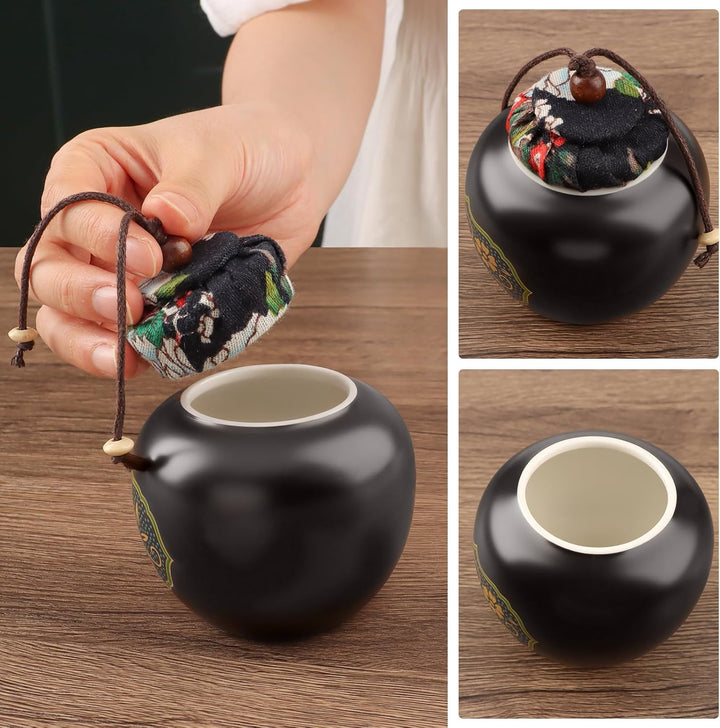 Japanisches Teeservice, 6 Stück Schönes Tea Set Porzellan Chinesische Teekanne Set, Gongfu Teeservic