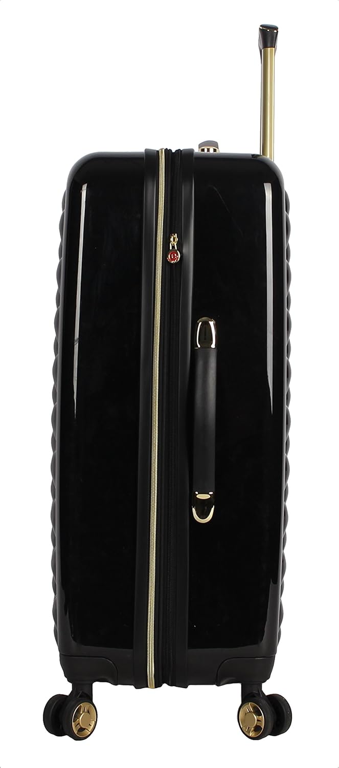 Betsey Johnson 66 cm (26 Zoll) Gepäckkollektion – erweiterbarer kratzfester Hartschalenkoffer (ABS +