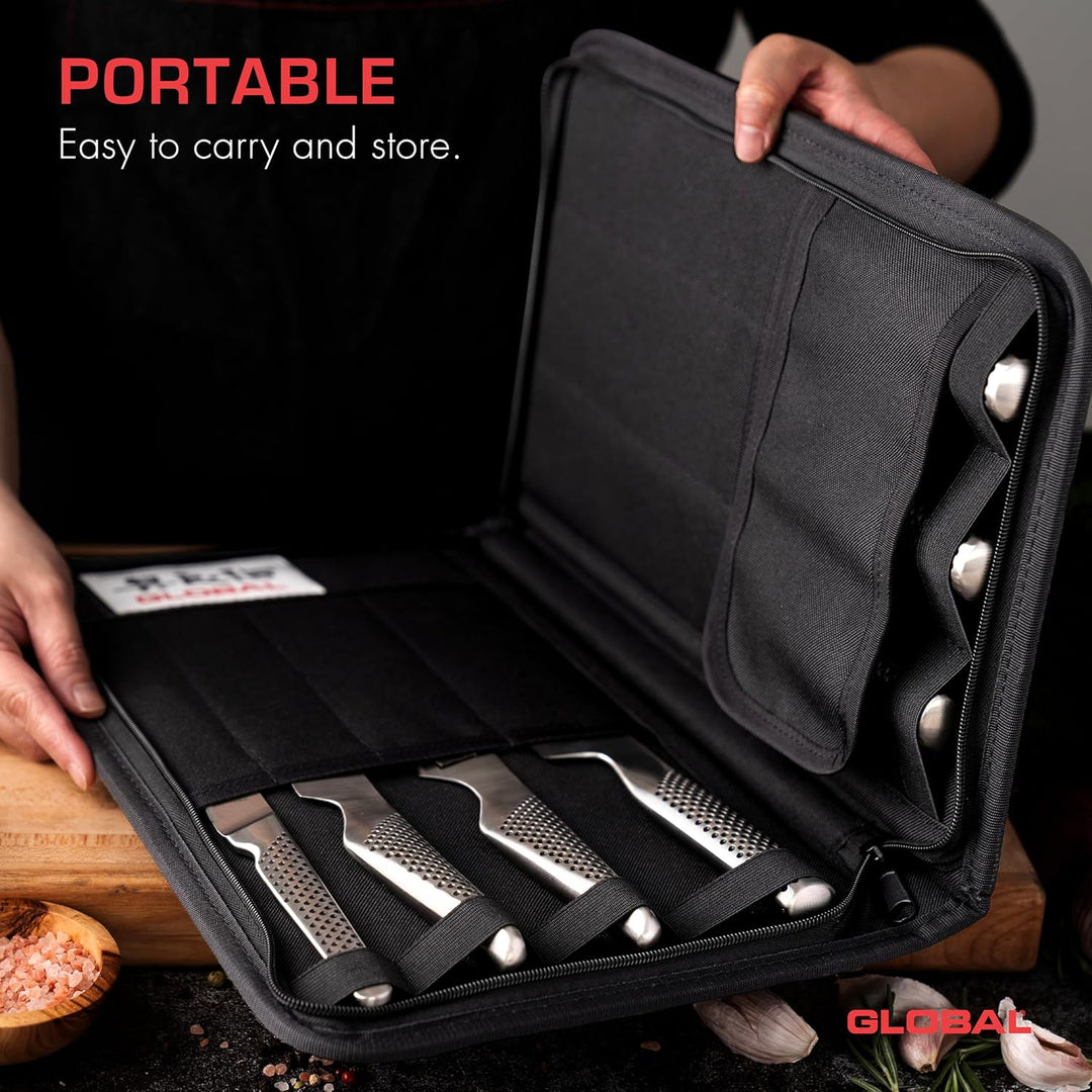 Global Messertasche für 7 Messer G-666/07