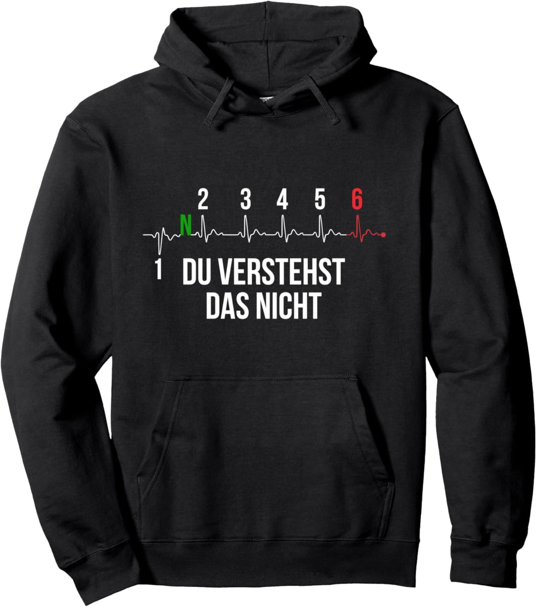 Du Verstehst Das Nicht Motorrad Gangschaltung Motocross Pullover Hoodie