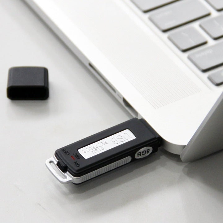 SMARTEX | Digital Diktiergerät Mini Voice Recorder mit 8GB / 150 Stunden USB Audio - Mikrofon, Voice