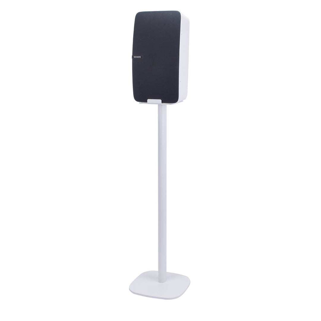 Vebos Standfuss Play 5 gen 2 weiss - vertikal - Kompatibel mit SONOS Play:5 gen 2