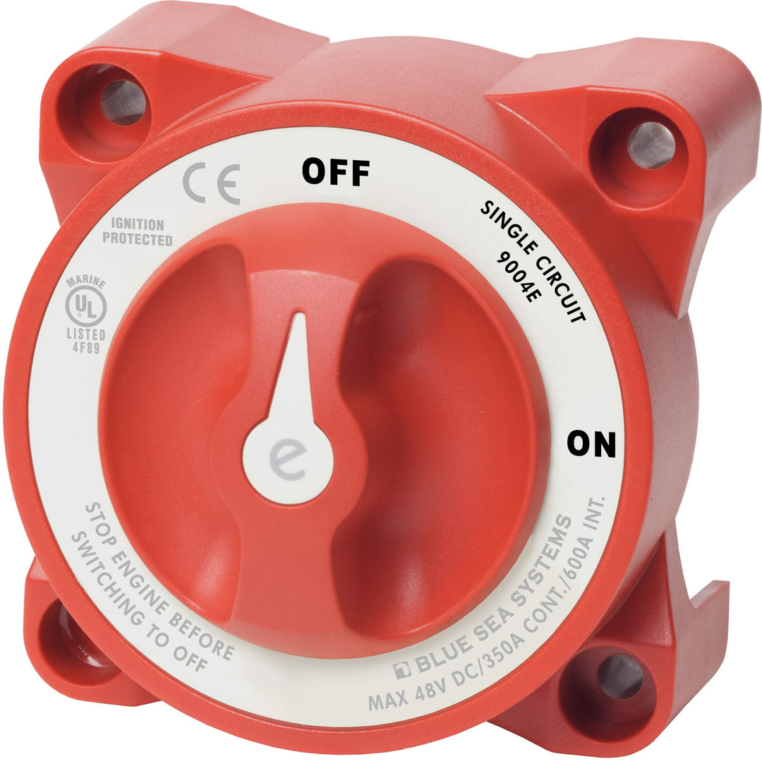 BLUE SEA 9004E BATTERY SWITCH E ON/OFF W/AFD Ein-Aus W/Afd, Ein-Aus W/Afd