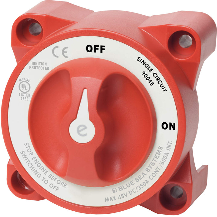 BLUE SEA 9004E BATTERY SWITCH E ON/OFF W/AFD Ein-Aus W/Afd, Ein-Aus W/Afd