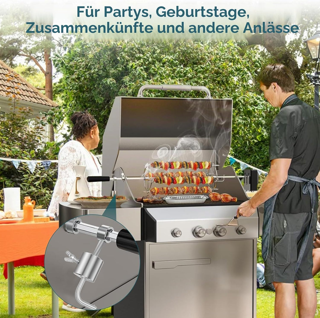 2 STK Ausgleichsgewicht für Grillspie, 180g, 286g Counter Balance, Grillspiessgewichte, Rotisseriesp