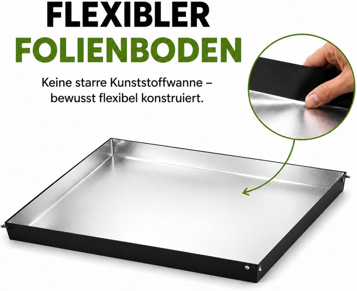 Weedness Secret Jardin Water Tray 120 x 120 cm - Auffang Wanne Bewässerung Homebox Growbox Zubehör A